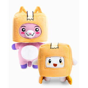Foxy + Boxy Plush Bundle Lankybox Brand new in plastic
